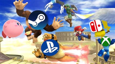 what games are similar to smash bros for pc